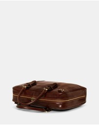Republic of Florence - The Madrid Matt Brown Briefcase