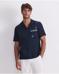 Sportscraft - Club Short Sleeve Linen Shirt