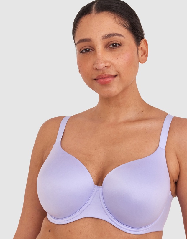 Bras N Things - Body Bliss Full Cup Bra - Pale Blue