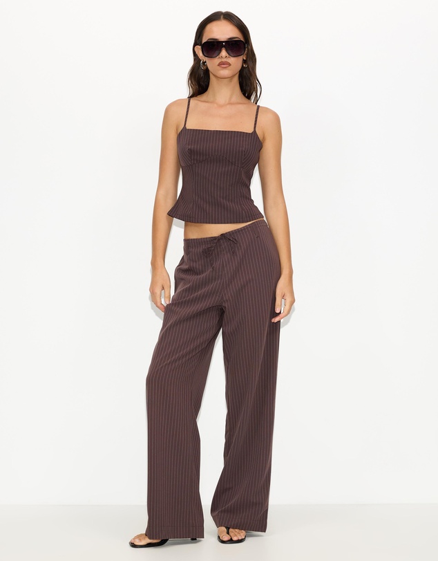 Dazie - Solace Pinstripe Trousers