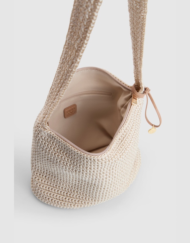 Laura Jones - Rayon Crochet Crossbody Bag