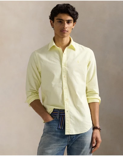 Polo Ralph Lauren - Custom Fit Mineral-Dyed Oxford Shirt
