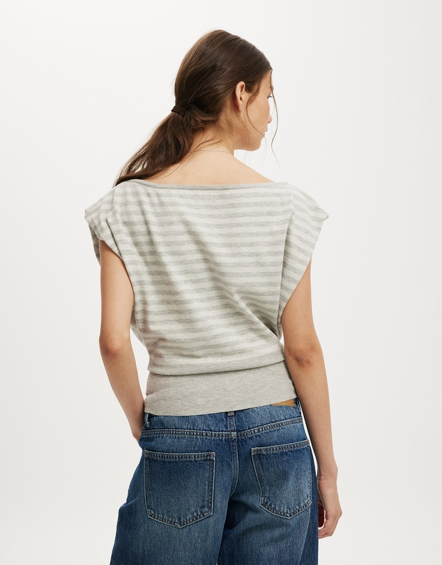 Cotton On - Everfine Short Sleeve Batwing Knit