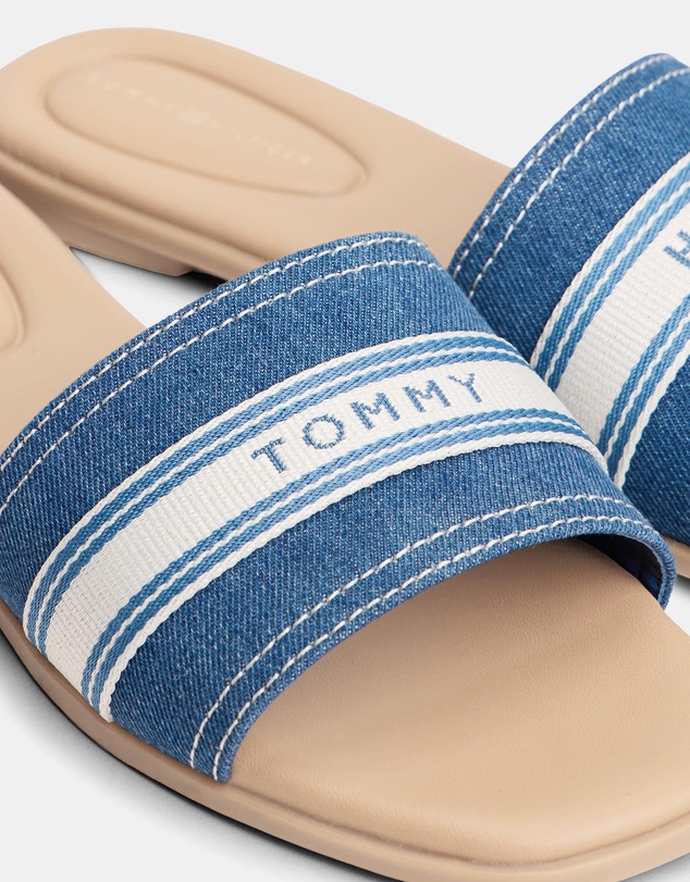 Tommy Hilfiger - Webbing Flat Mules - Women's