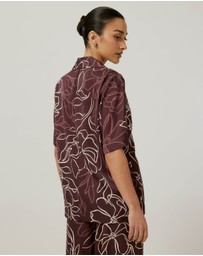 Calli - Sam Satin Shirt