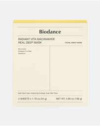 BIODANCE - Radiant Vita Niacinamide Real Deep Mask Bundle (4pcs)