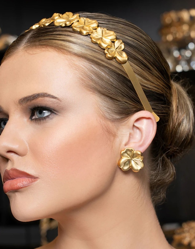 Stephanie Browne - Clover Earrings
