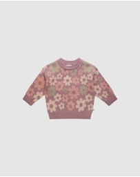 Kynd Baby - Knit Jumper in Bold Floral
