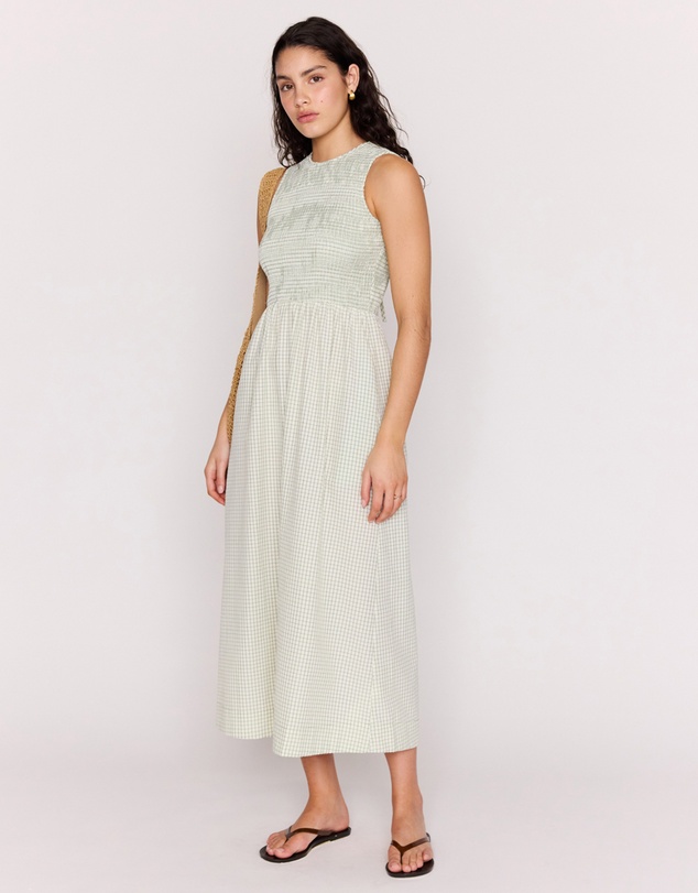 MINKPINK - Sabrina Tie Back Midi Dress