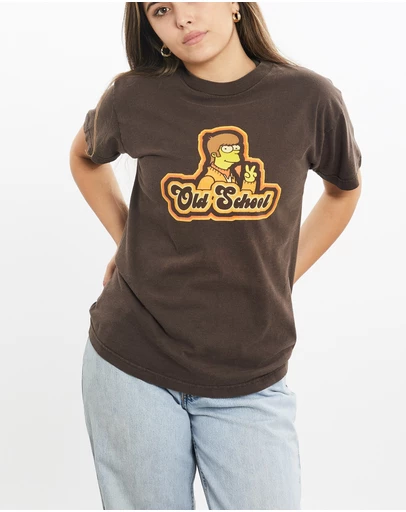 Vintage by The Real Deal - Pre Loved - Vintage 90s Homer Simpson Old School Tee