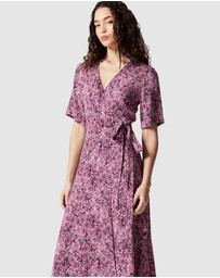 & Other Stories - Wrap Midi Dress
