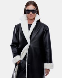 ENA PELLY - Jamie Leather Coat