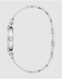 GUESS - Guess Ladies Silver Tone 28mm Analogue Watch