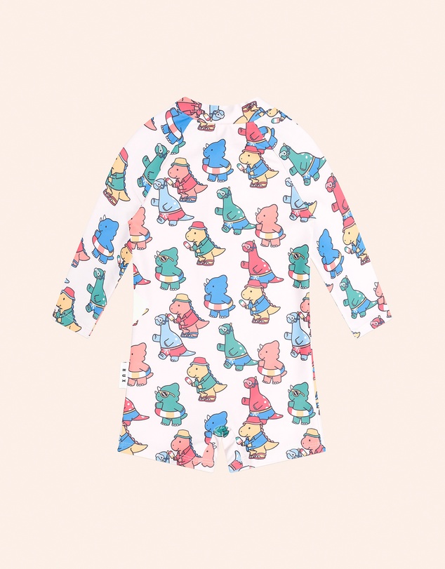 Huxbaby - Tropicool Dino Swim Rashsuit - Babies-Kids