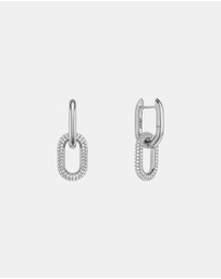 Daniel Wellington - Crystal Link Earrings