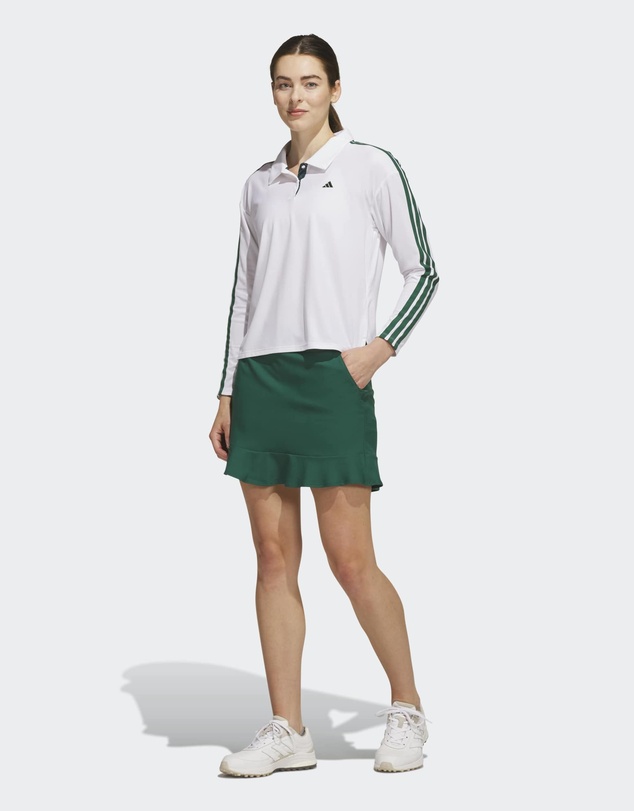 adidas Performance - CLIMACOOL 3-STRIPES POLO SHIRT LONG SLEEVE Womens