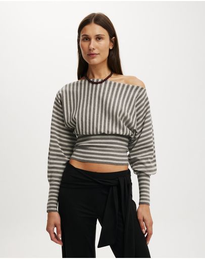 TONAL GREY STRIPE