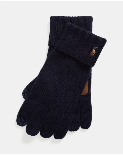 Polo Ralph Lauren - Merino Wool Touch Screen Gloves