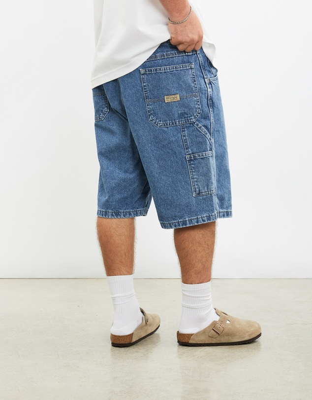 Vintage by The Real Deal - Pre Loved - Vintage Wrangler Denim Carpenter Shorts
