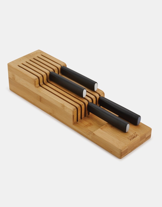 Joseph Joseph - DrawerStore™ Bamboo Compact 2-tier Knives Organiser