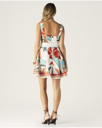 MOS The Label - Fiorina Print Mini Dress