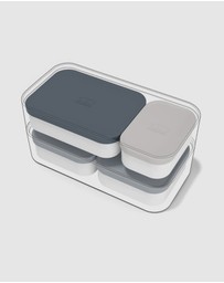 Monbento - Monbento MB Extra Bento Box Containers - Grey Blue Mix
