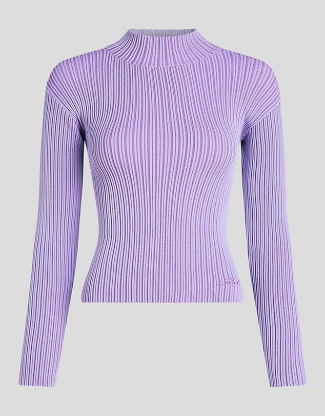 Karl Lagerfeld - Lurex Knit Top