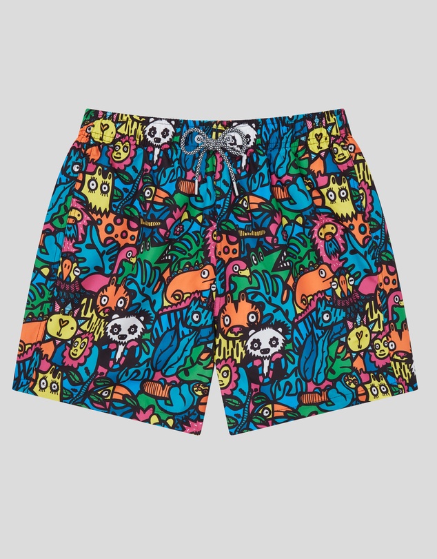 Boardies - Boardies Munday Jungle Mid Length Swim Shorts