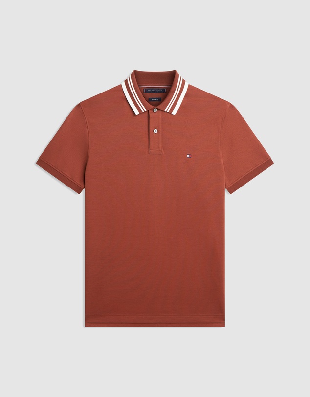 Tommy Hilfiger - Cotton Jacquard Detail Polo