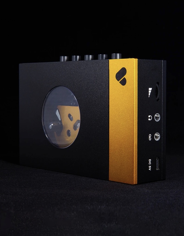 We Are Rewind - We Are Rewind Portable Cassette Player & Recorder - Amy, Black & Yellow