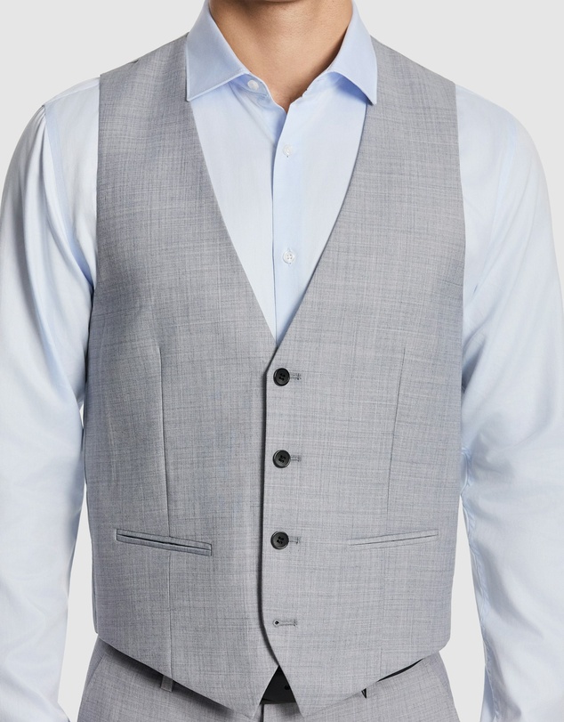 yd. - Bank Wool Blend Waistcoat