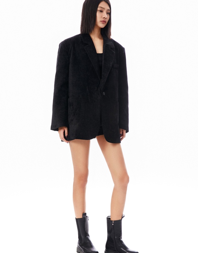 Glamorous - Textured silhouette blazer