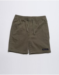 DVNT - Supply Elastic Waist Stretch Short - Youth