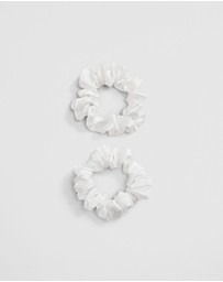 Country Road - Silk Scrunchie Pack Of 2
