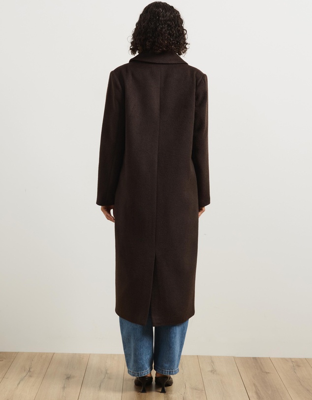 Atmos&Here - Ally Wool Blend Longline Coat