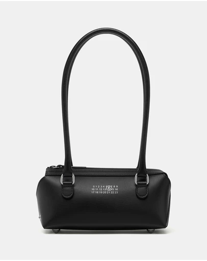 MM6 Maison Margiela - Small Leather Bowling Shoulder Bag