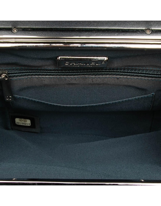 Pre-Loved by Azura Reborn - Pre-Loved CC Metallic Calfskin Vanity Bag