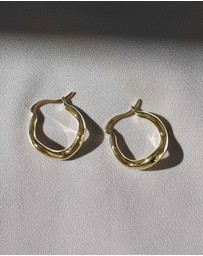 SAINT VALENTINE - Wabi Sabi Hoops - Gold
