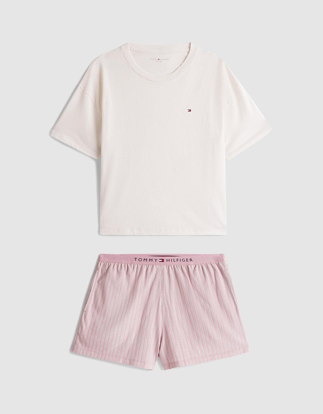 Tommy Hilfiger - Shortsleeve Print Pyjama Shorts Set