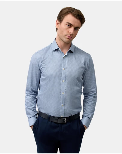 Brooksfield - Premium Print Shirt