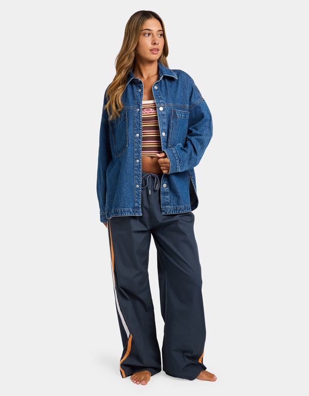 Roxy - Womens Back Slider Denim Jacket