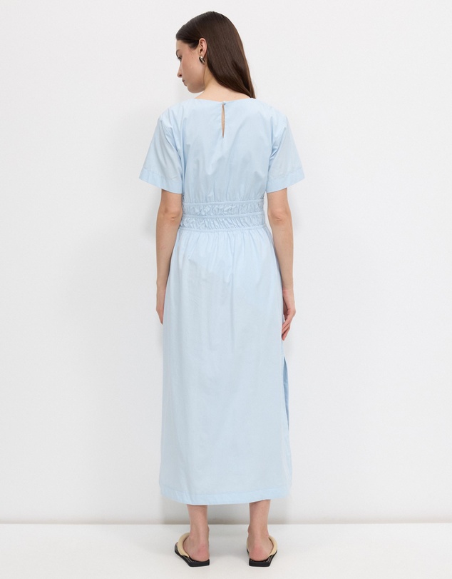 Calli - Danni Shirred Midi Dress