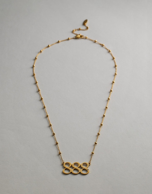 Jackie Mack - Abundance Necklace Angel Number 888