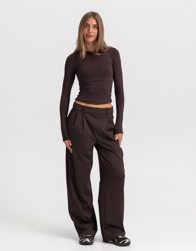 HyperLuxe The Label - Relaxed Tailored Pant