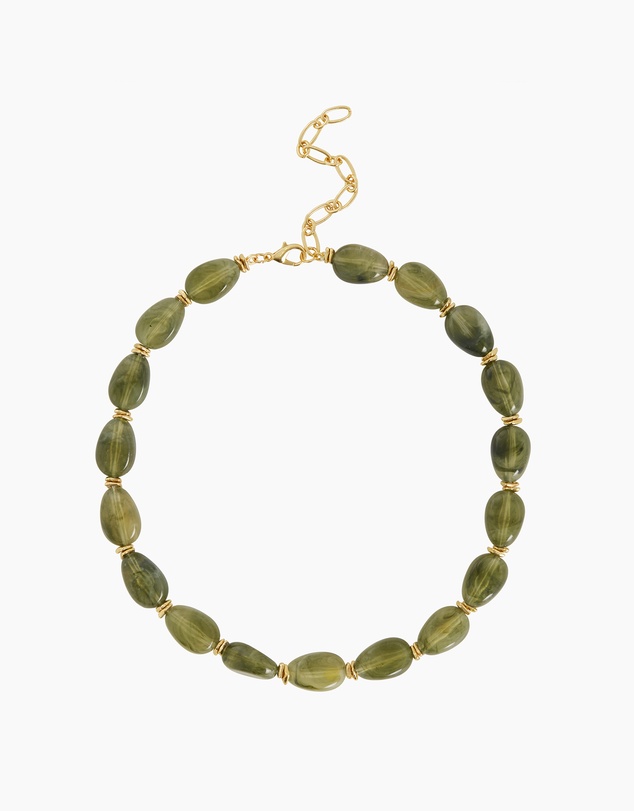 Zahar - Olive Necklace