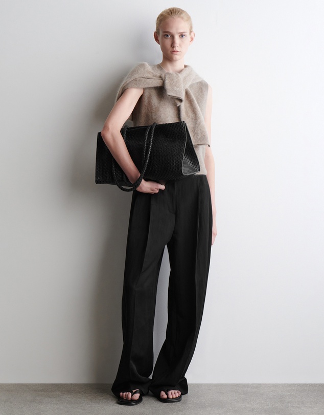 COS - Gallery Hand-Woven Tote Bag