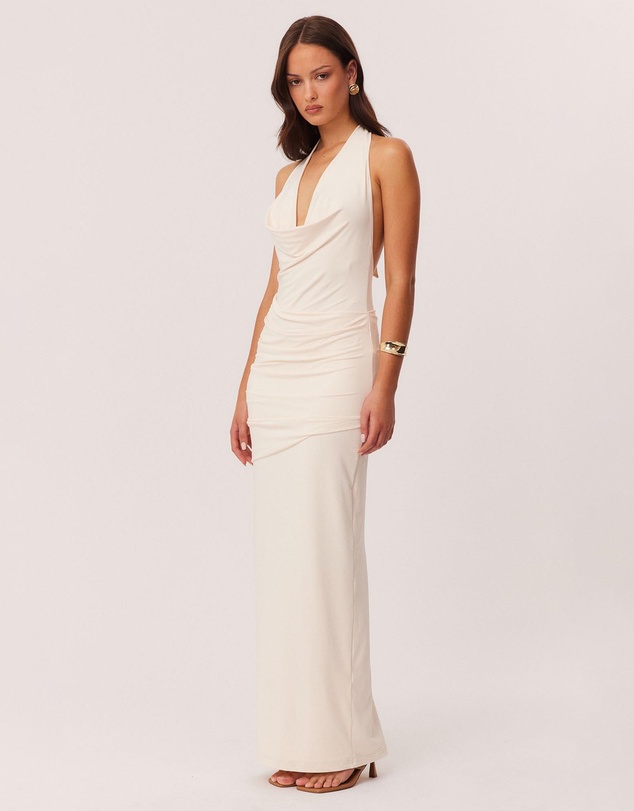 SNDYS - Anita Cowl Drape Maxi Dress