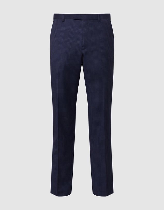 Van Heusen - Wool Blend Check Suit Pant