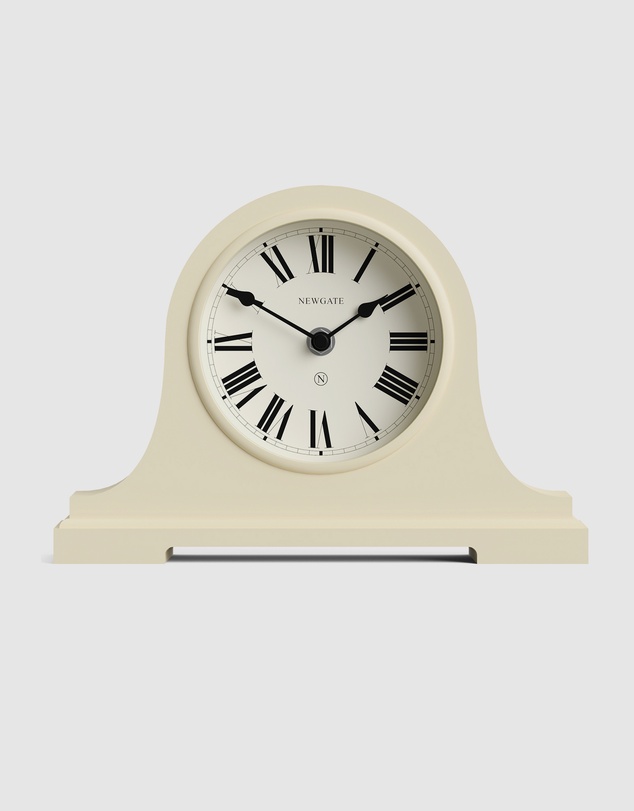 Newgate - Newgate Broadway Mantel Clock-Vanilla Cream