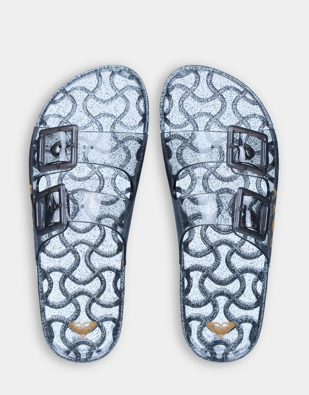 Roxy - Womens Kattie Glitter Slides